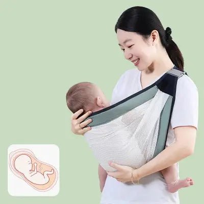 Porte Bébé - BabyCarrier™ - Vert avocat - Tendre Lutin