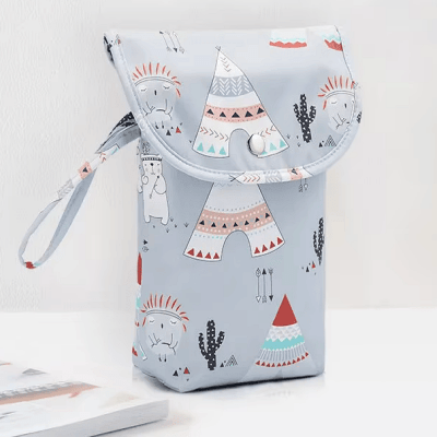 Sac à Langer - BabyBags™ - Gris - Tendre Lutin