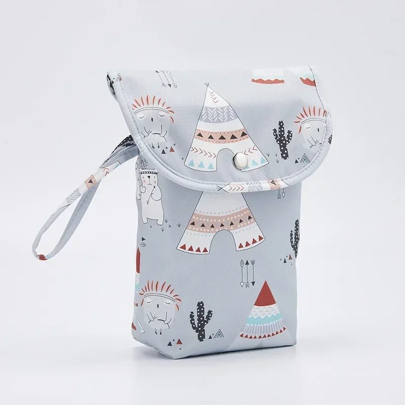 Sac à Langer - BabyBags™ - Gris - Tendre Lutin
